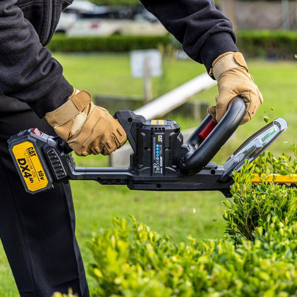 เครื่องตัดแต่งพุ่มไร้สาย (พร้อมแบตเตอรี่) CAT DG220 18 โวลต์