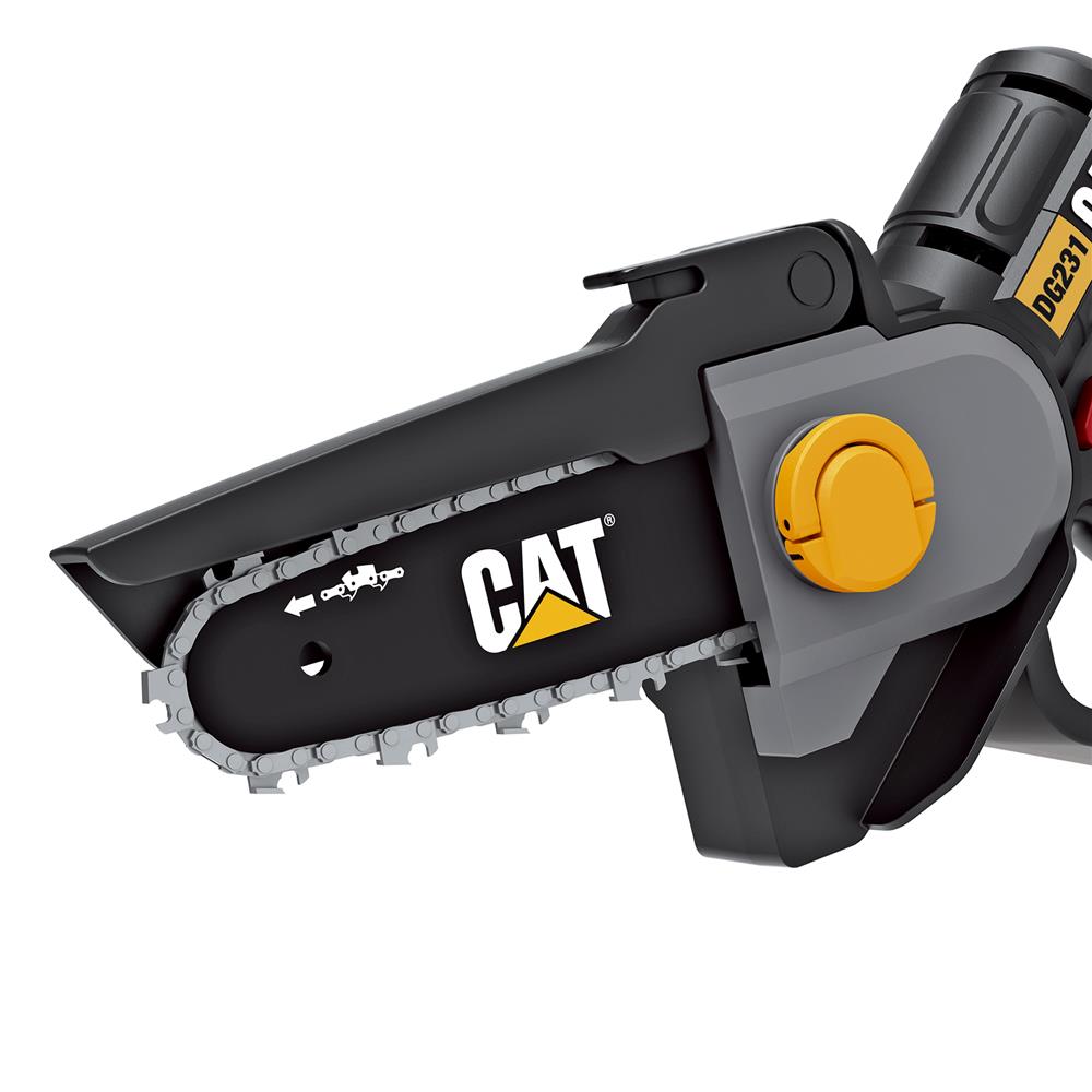 เลื่อยโซ่ไร้สาย (พร้อมแบตเตอรี่) CAT DG231 18 โวลต์ 4.7 นิ้ว