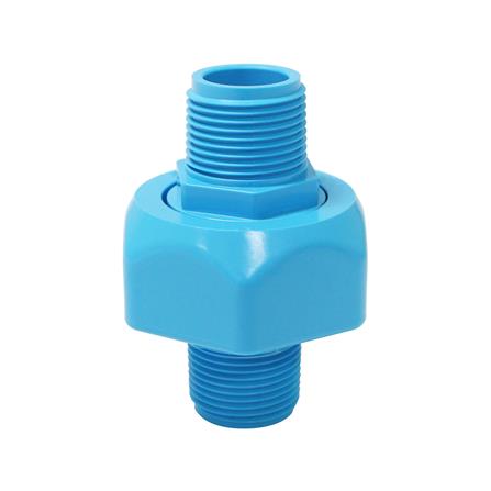 ยูเนี่ยน PVC เกลียวนอก 2 ด้าน หนา SCG 1 1/2 นิ้ว สีฟ้า_0