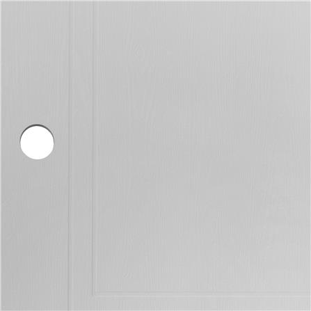 ประตูภายนอก UPVC เจาะลูกบิด MODERNWOOD MWN025 80x200 ซม. สีเทา_1