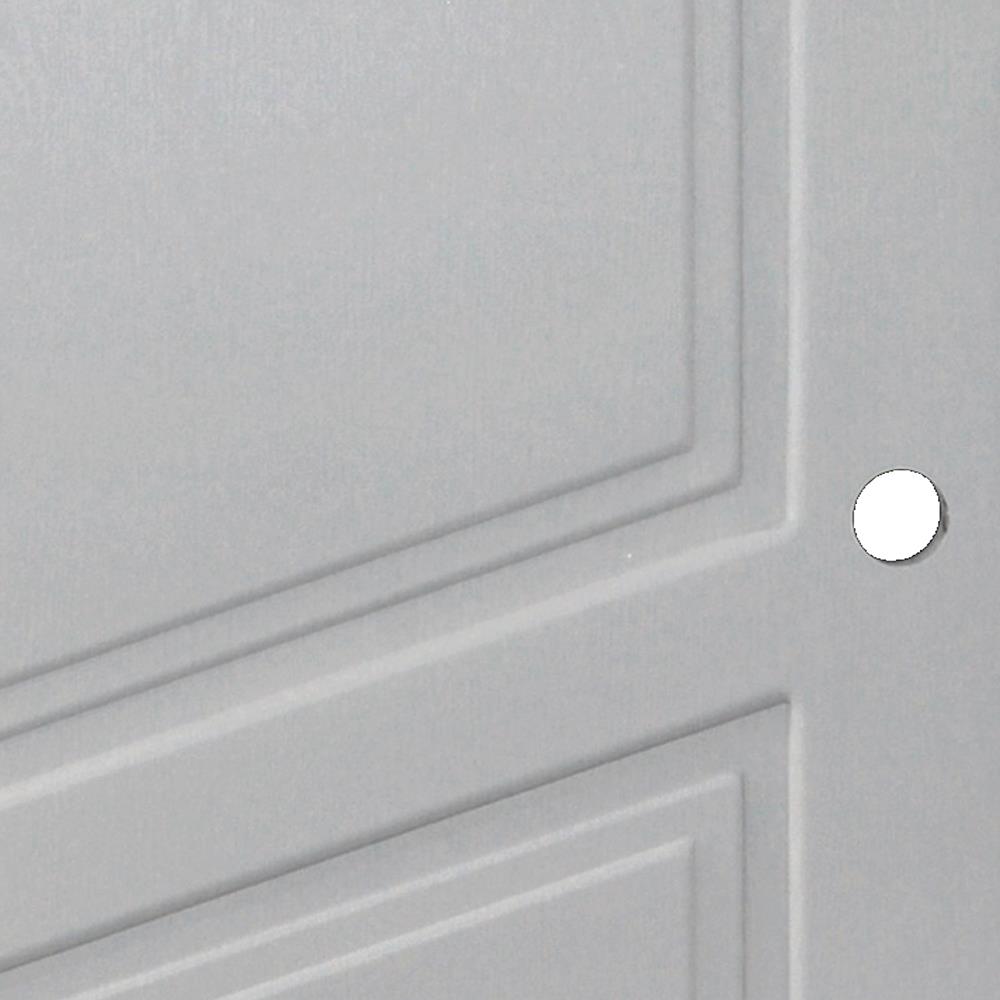 ประตูภายนอก UPVC เจาะลูกบิด MODERNWOOD NEO CLASSIC 80X200 ซม. สีเทา