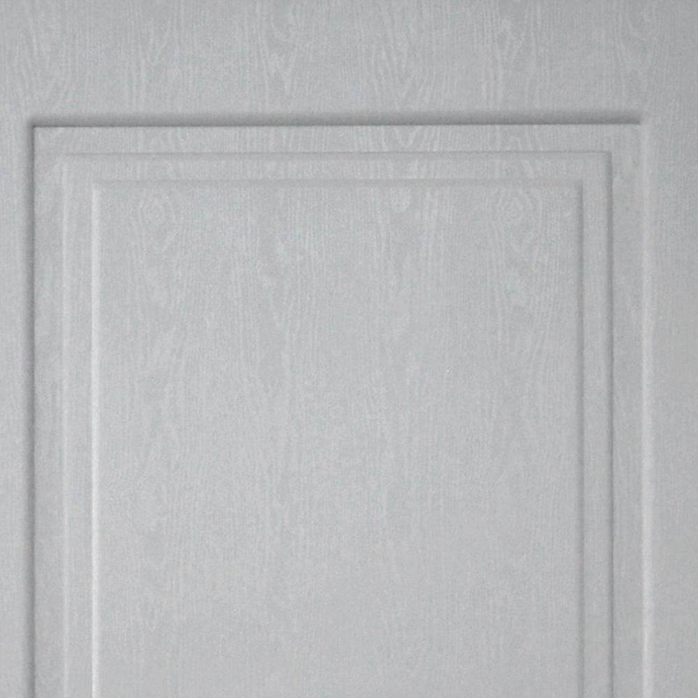 ประตูภายนอก UPVC เจาะลูกบิด MODERNWOOD NEO CLASSIC 80X200 ซม. สีเทา