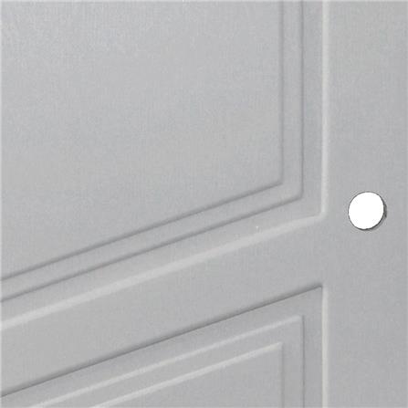 ประตูภายนอก UPVC เจาะลูกบิด MODERNWOOD NEO CLASSIC 80X200 ซม. สีเทา_1