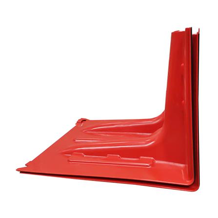 แผงกันน้ำ ABS LIGHT 52.5X67.5X69.3 ซม. สีแดง_1