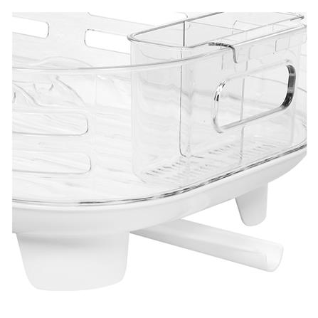 ชั้นคว่ำจานพลาสติก 1 ชั้น KECH WATERY สีใส_4