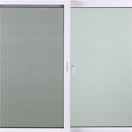 หน้าต่างบานเลื่อน อะลูมิเนียม S-S มุ้ง AZLE PLUS 120x110 ซม. สีขาว_1