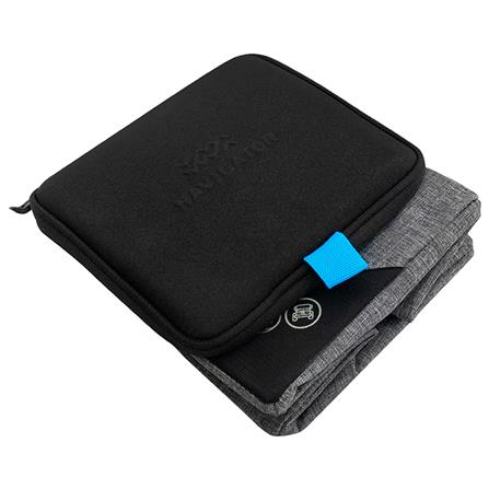 กระเป๋าแก้วไวน์ 4 ช่อง NAVIGATOR สีเทา/ดำ_3