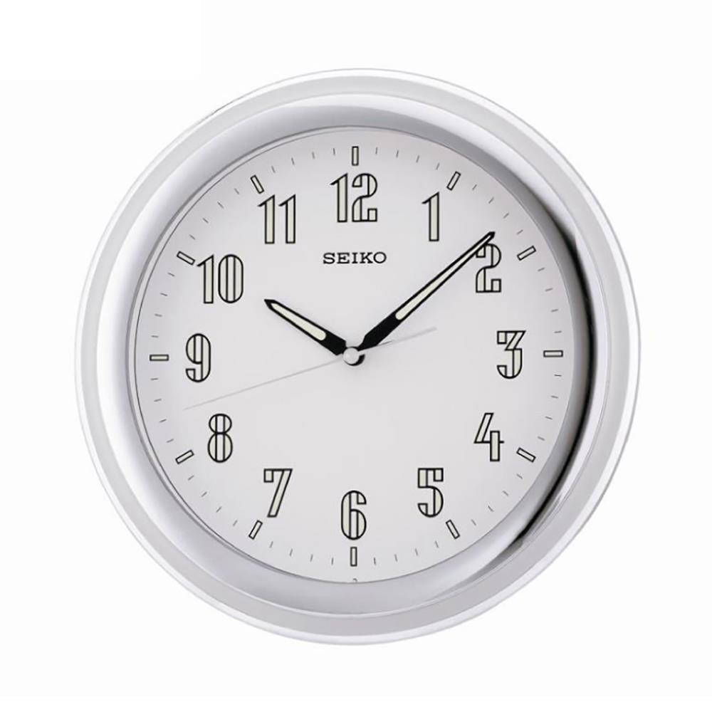 นาฬิกาแขวน SEIKO CLOCKS QXA313S 11 นิ้ว สีเงิน