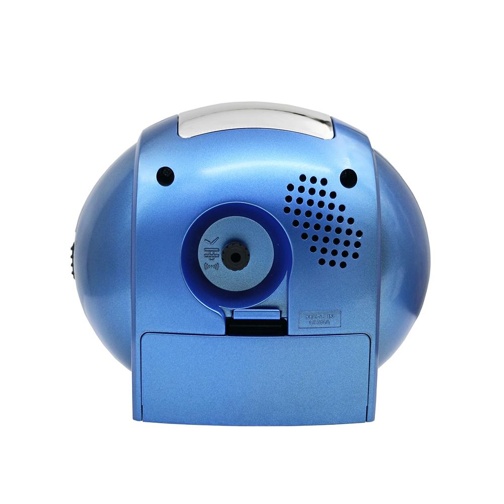 นาฬิกาปลุก SEIKO CLOCKS QHK059L 4.4X5 นิ้ว สีน้ำเงิน