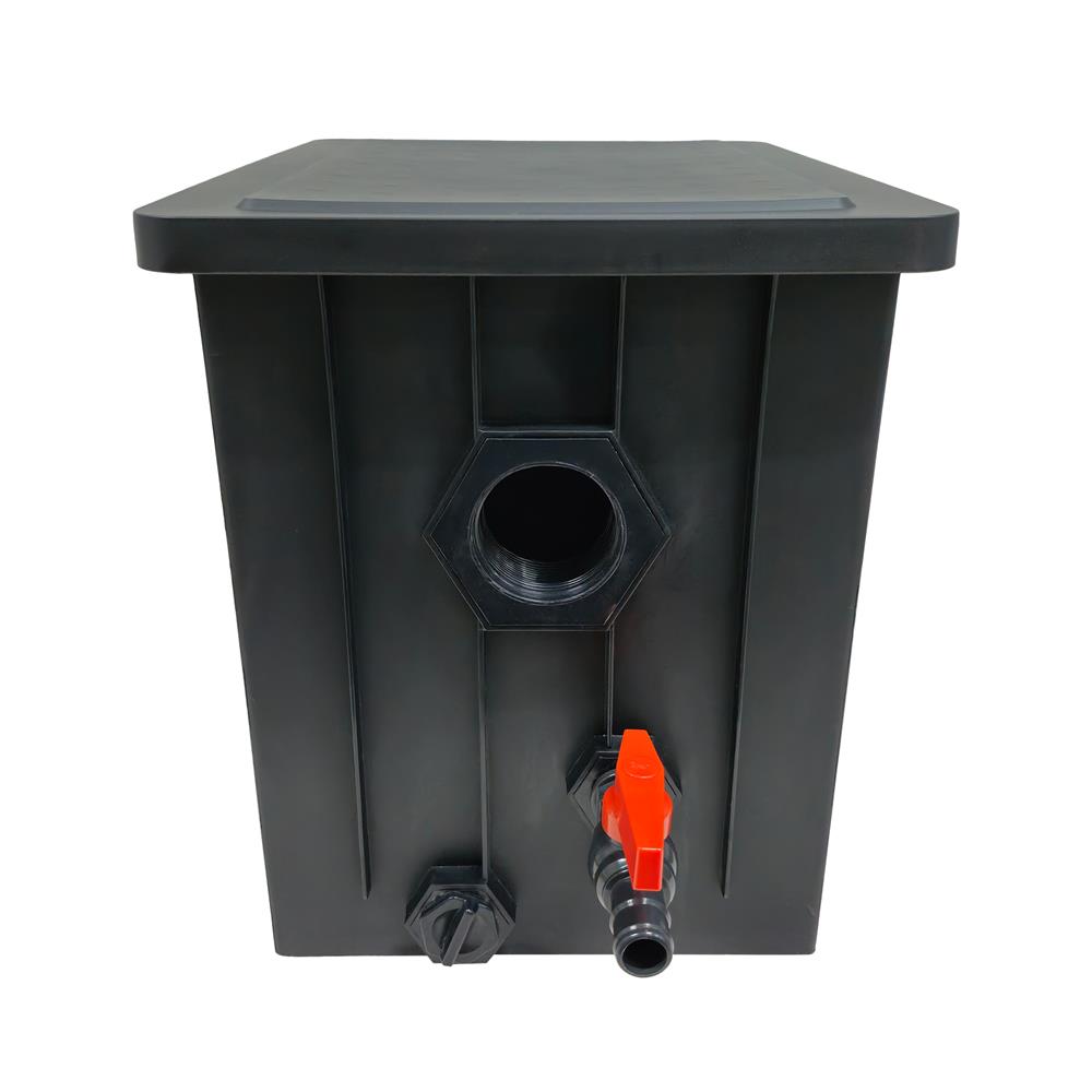 ถังดักไขมัน DEXZON CIRCULAR 17 ลิตร สีดำ