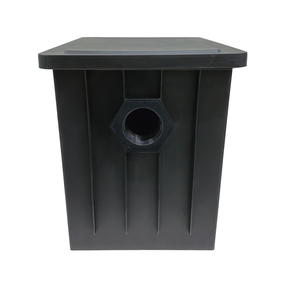 ถังดักไขมัน DEXZON CIRCULAR 17 ลิตร สีดำ