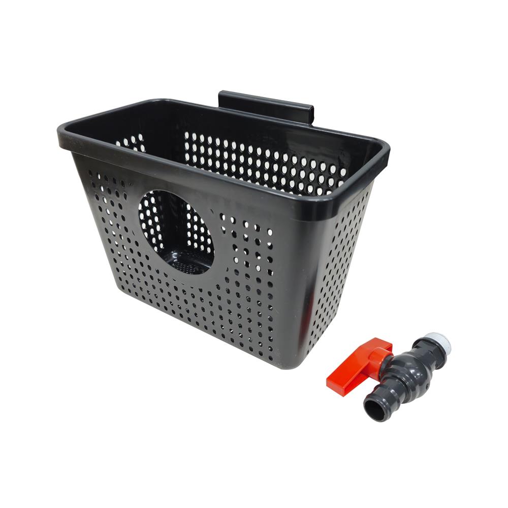 ถังดักไขมัน DEXZON CIRCULAR 17 ลิตร สีดำ