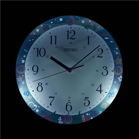 นาฬิกาแขวน SEIKO CLOCKS QHA010M 12.9 นิ้ว สีฟ้า_6