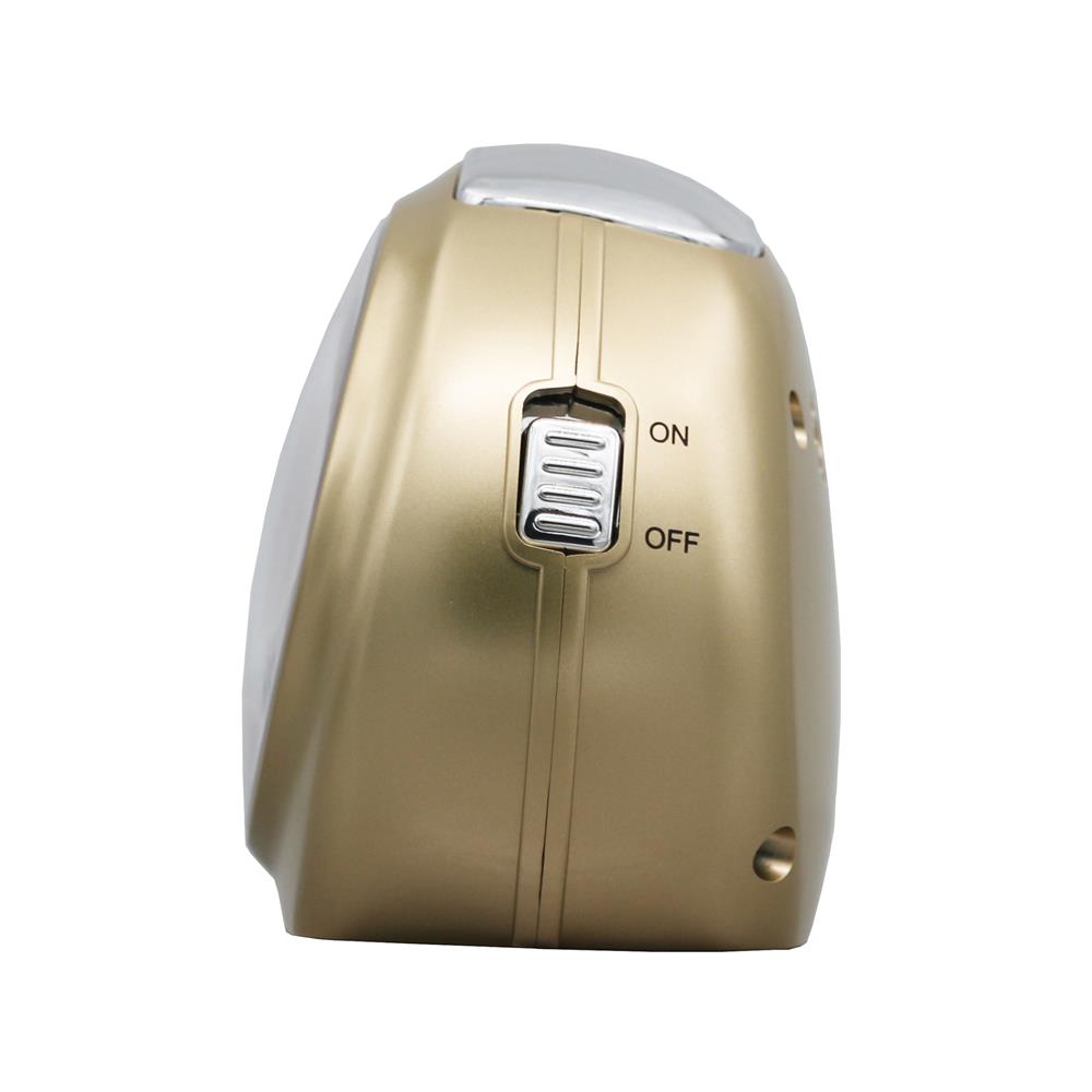 นาฬิกาปลุก SEIKO CLOCKS QHE193G 3.4X4.4 นิ้ว สีทอง