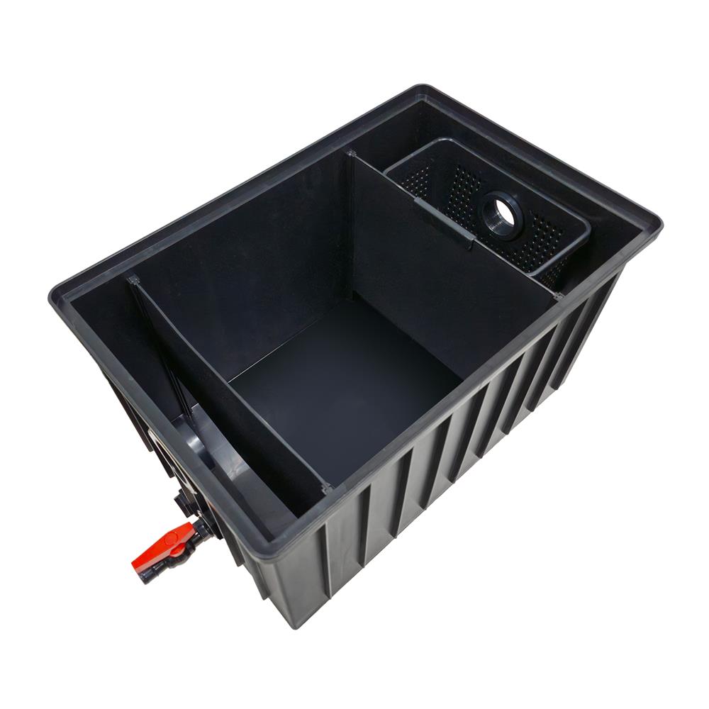 ถังดักไขมัน DEXZON CIRCULAR 35 ลิตร สีดำ