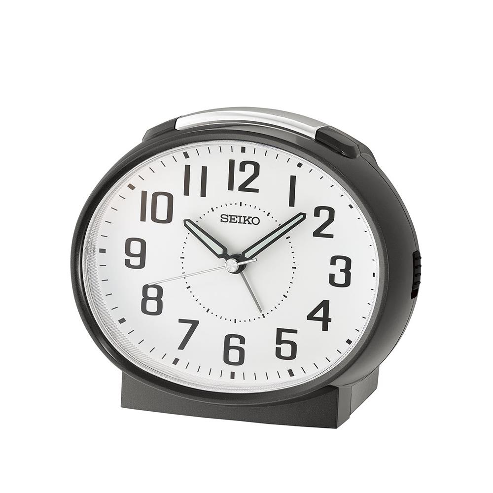 นาฬิกาปลุก SEIKO CLOCKS QHK059K 4.4X5 นิ้ว สีดำ_1