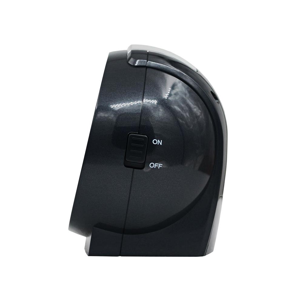 นาฬิกาปลุก SEIKO CLOCKS QHK059K 4.4X5 นิ้ว สีดำ