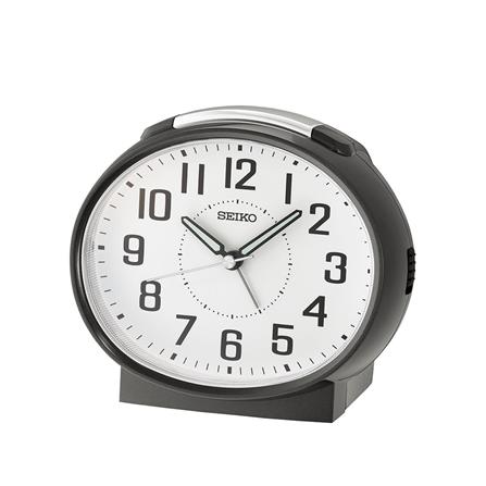 นาฬิกาปลุก SEIKO CLOCKS QHK059K 4.4X5 นิ้ว สีดำ