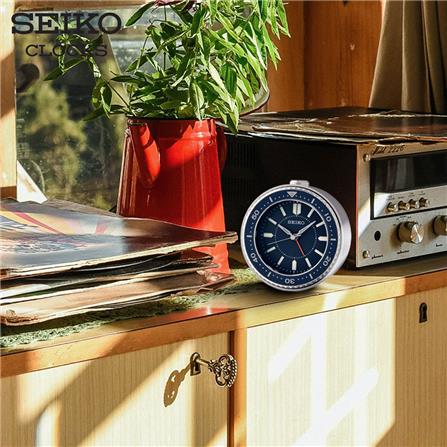 นาฬิกาปลุก SEIKO CLOCKS QHE184L 3.7 นิ้ว สีเงิน_1