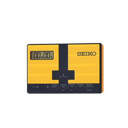 นาฬิกาตั้งโต๊ะ SEIKO CLOCKS QHL098Y 3.9X2.5 นิ้ว สีเหลือง_0