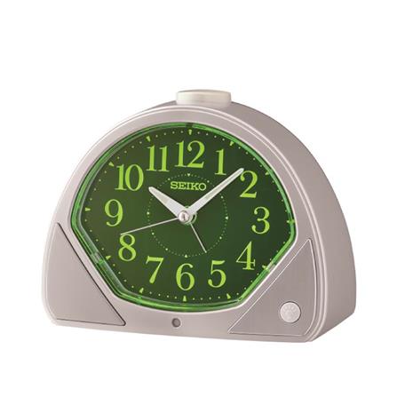 นาฬิกาปลุก SEIKO CLOCKS QHK057S 4.5X5.9 นิ้ว สีเงิน_0