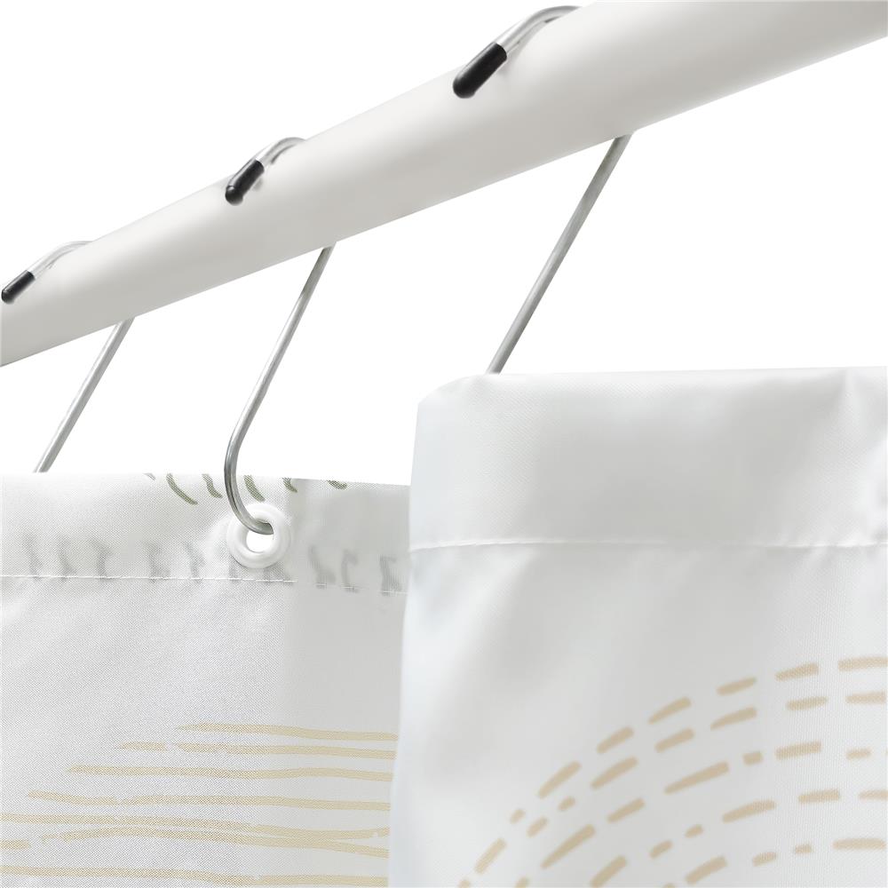 ม่านห้องน้ำ POLYESTER MOYA ACS24325A-SWEET ROPE 180X180 ซม.