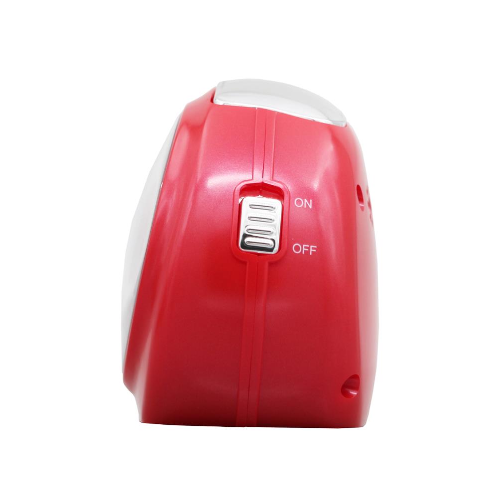 นาฬิกาปลุก SEIKO CLOCKS QHE193R 3.4X4.4 นิ้ว สีแดง