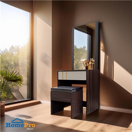 ชุดโต๊ะเครื่องแป้ง FURDINI ATLANTA 60 ซม. สีอคาเซีย/เทา_4