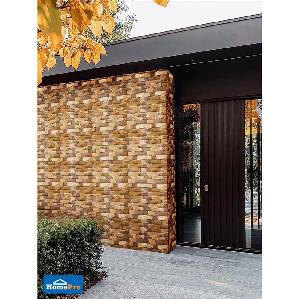 หินทราย 5x20 ซม. หินโคราช สีเหลืองลาย