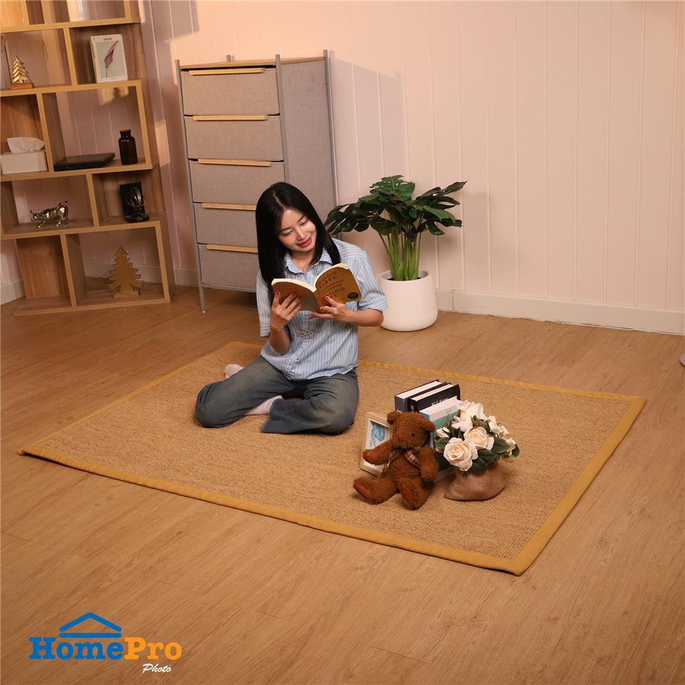 พรม HOME LIVING STYLE SISAL 120X180 ซม. สีน้ำตาล