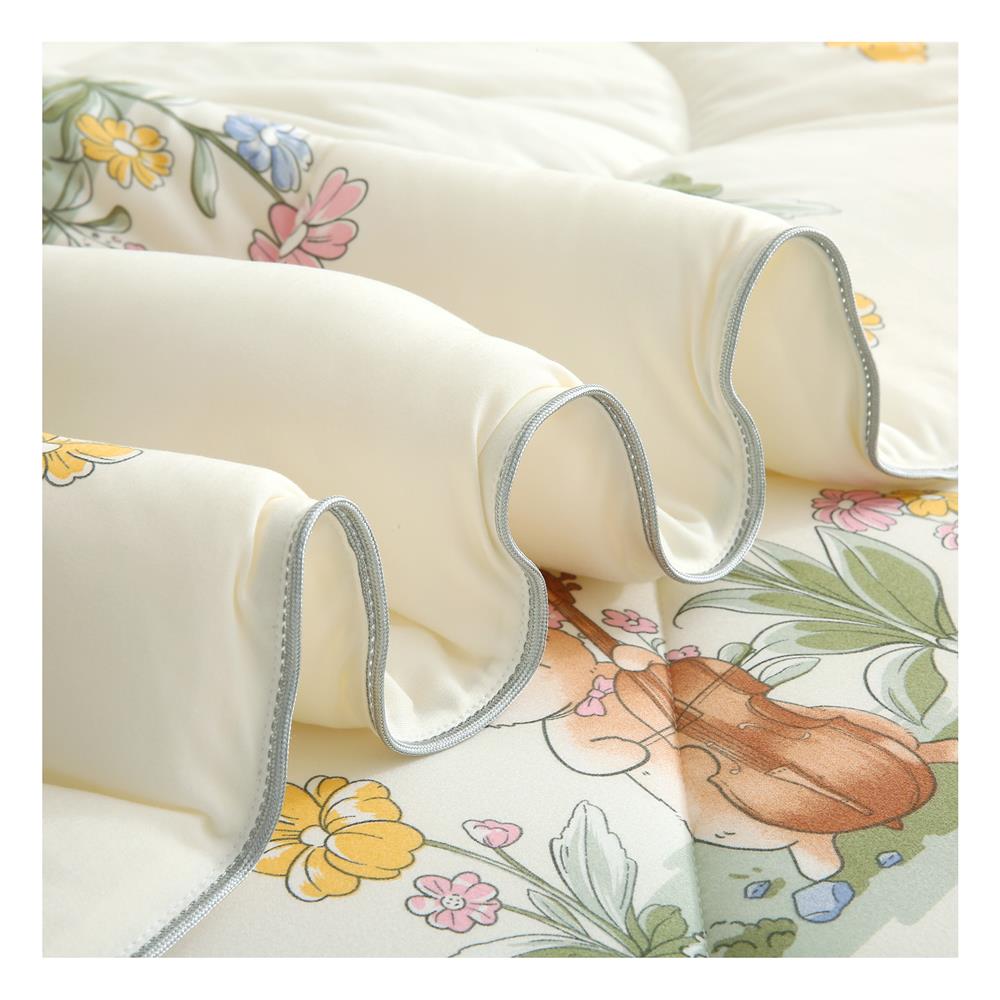 ผ้าห่ม HOME LIVING STYLE MUSICAL 70X90 นิ้ว สี WHITE