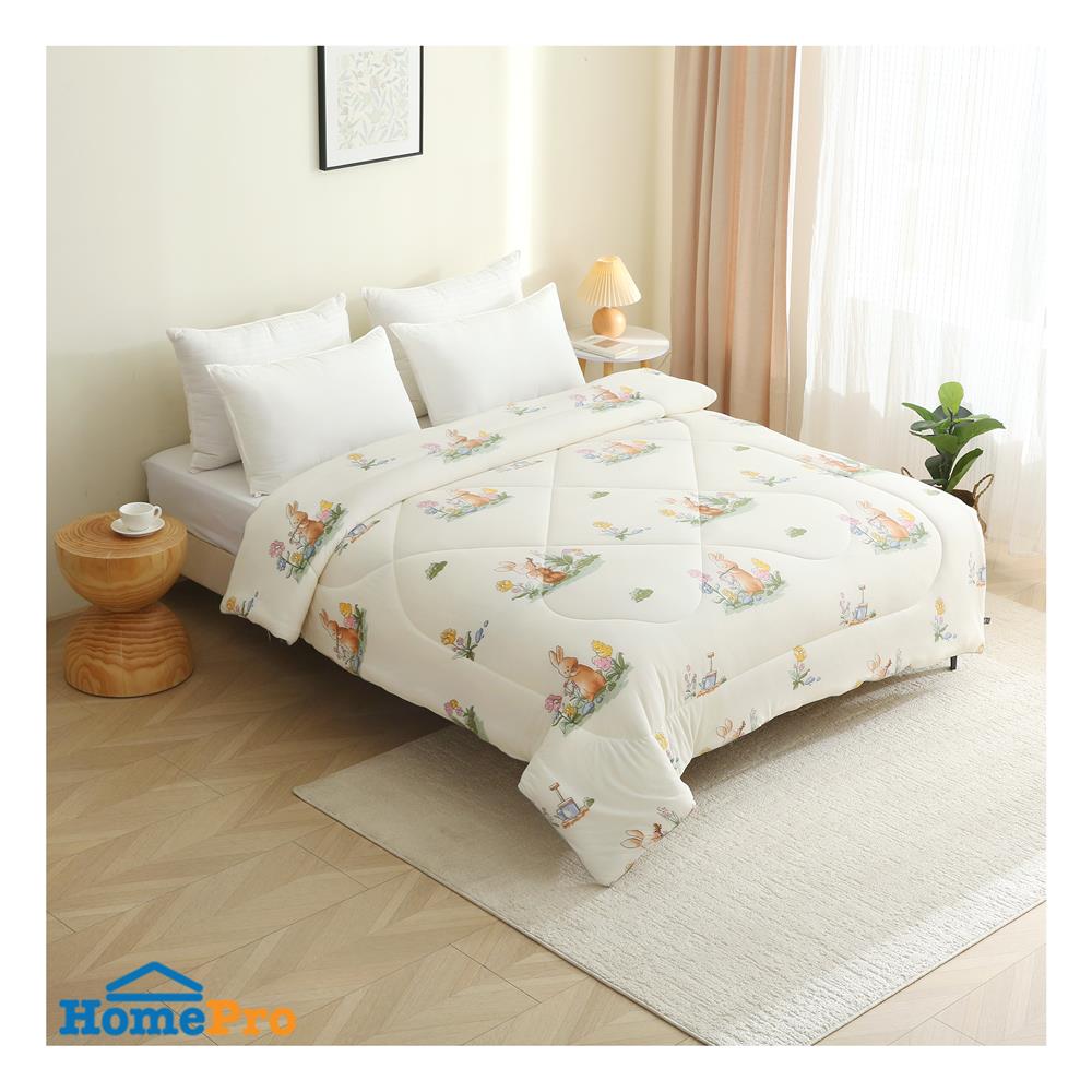ผ้าห่ม HOME LIVING STYLE MUSICAL 70X90 นิ้ว สี WHITE