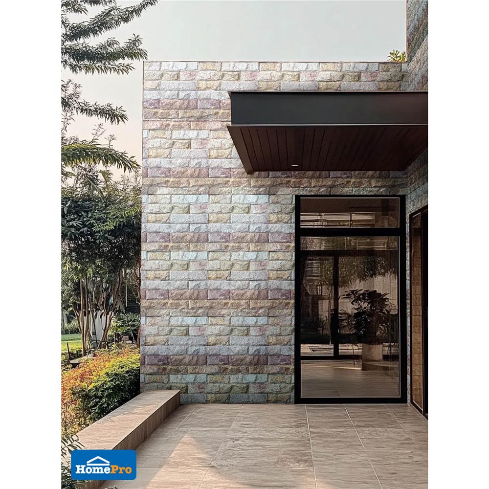 หินทราย 5x20 ซม. หินโคราช สีขาวลาย