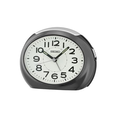 นาฬิกาปลุก SEIKO CLOCKS QHE193K 3.4X4.4 นิ้ว สีดำ