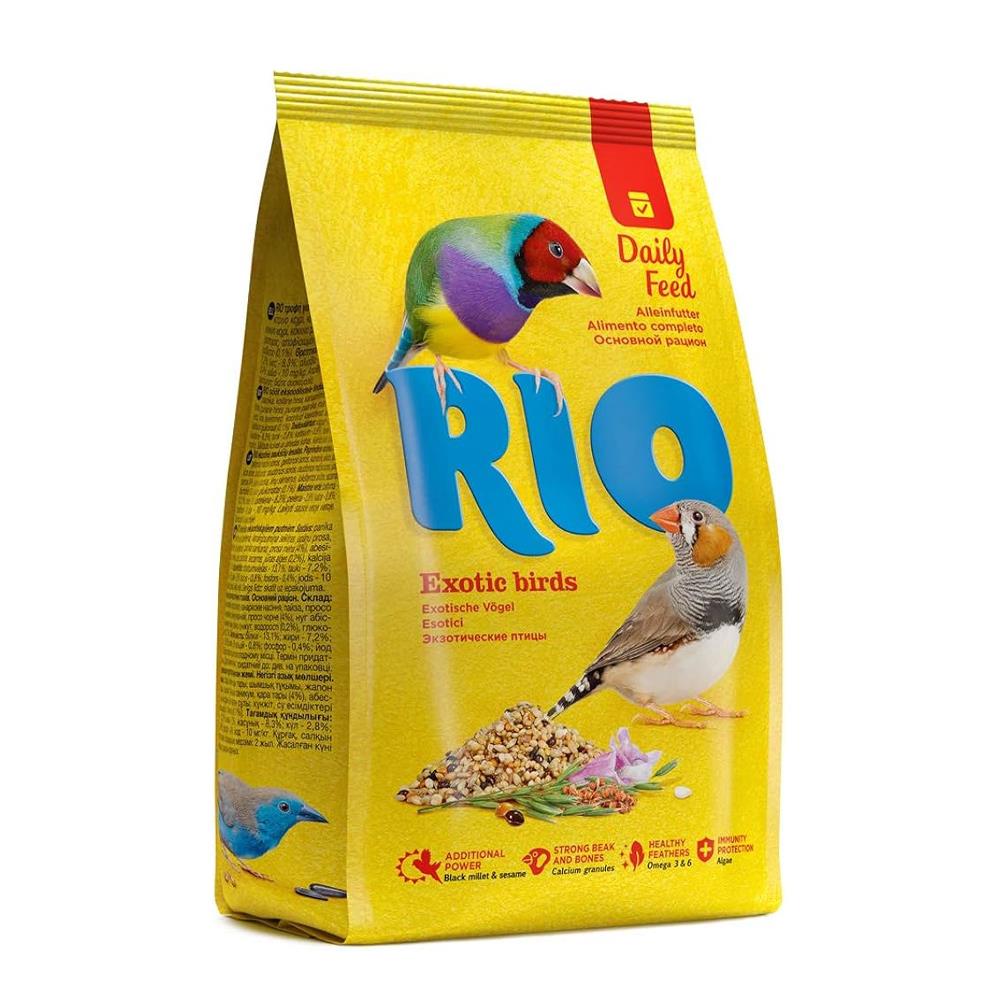 อาหารนกฟินซ์ RIO FEED FOR EXOTIC BIRDS 500 ก.