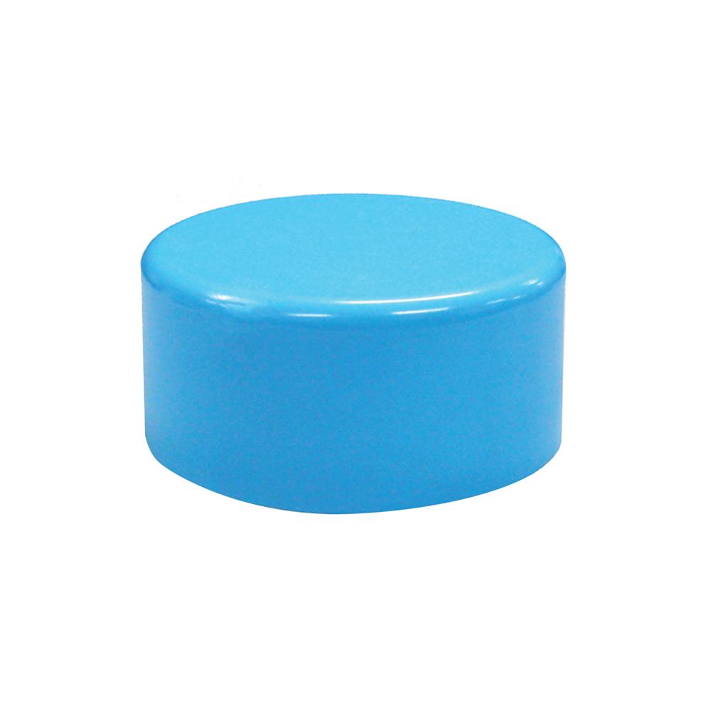 ฝาครอบ-บาง SCG 1 1/4 นิ้ว สีฟ้า