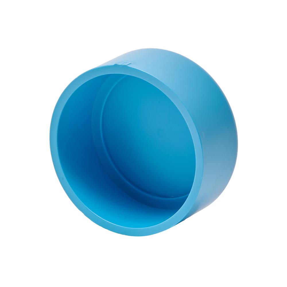 ฝาครอบ-บาง SCG 1 1/4 นิ้ว สีฟ้า