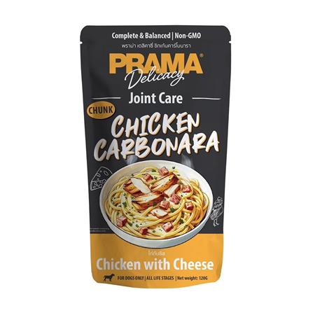 อาหารเปียกสุนัข PRAMA CHICKEN CARBONARA 400 ก._0