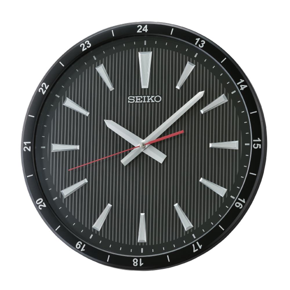 นาฬิกาแขวน SEIKO CLOCKS QXA802K 13.7 นิ้ว สีดำ_1