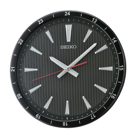 นาฬิกาแขวน SEIKO CLOCKS QXA802K 13.7 นิ้ว สีดำ