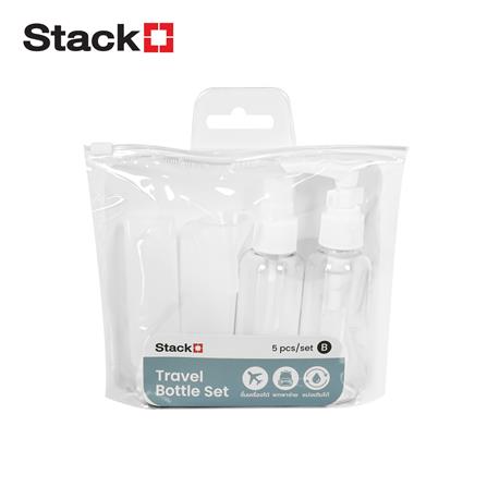 ชุดขวดแบ่งพกพา STACKO TRAVEL SET B 60 มล. (5 ชิ้น)_0