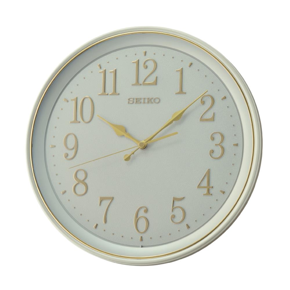 นาฬิกาแขวน SEIKO CLOCKS QXA798W 13.3 นิ้ว สีขาว