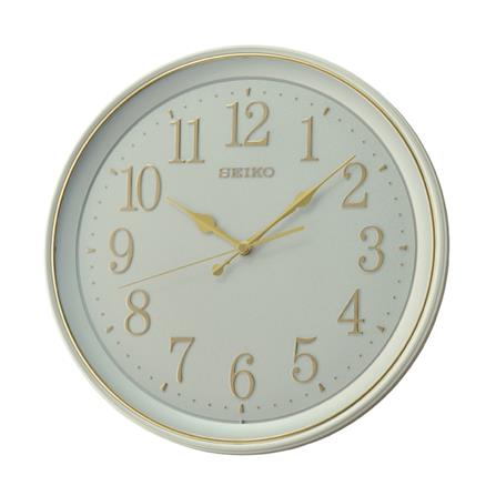 นาฬิกาแขวน SEIKO CLOCKS QXA798W 13.3 นิ้ว สีขาว