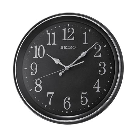 นาฬิกาแขวน SEIKO CLOCKS QXA798K 13.3 นิ้ว สีดำ