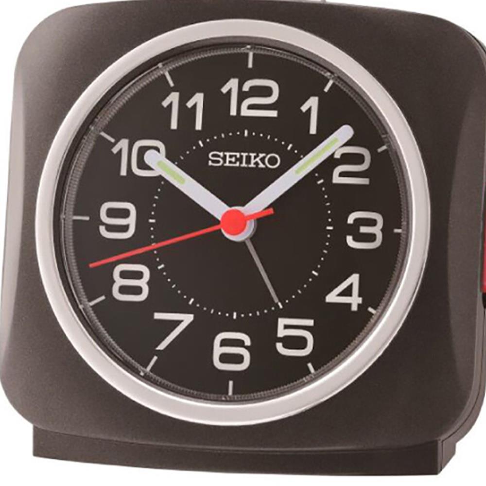 นาฬิกาปลุก SEIKO CLOCKS QHE194K 3.7 นิ้ว สีดำ