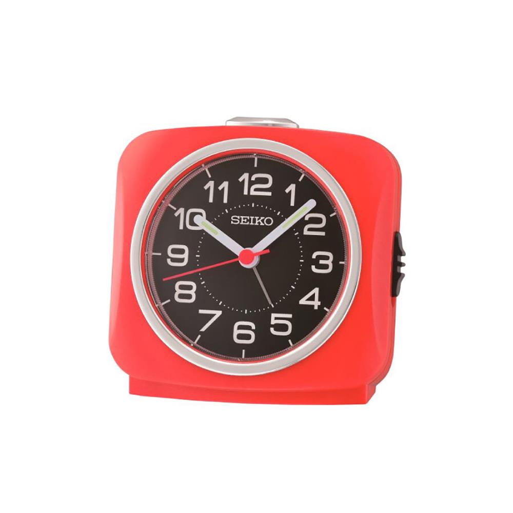 นาฬิกาปลุก SEIKO CLOCKS QHE194R 3.7 นิ้ว สีแดง_1