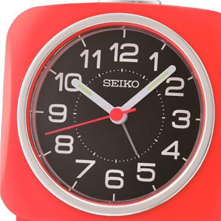 นาฬิกาปลุก SEIKO CLOCKS QHE194R 3.7 นิ้ว สีแดง_2