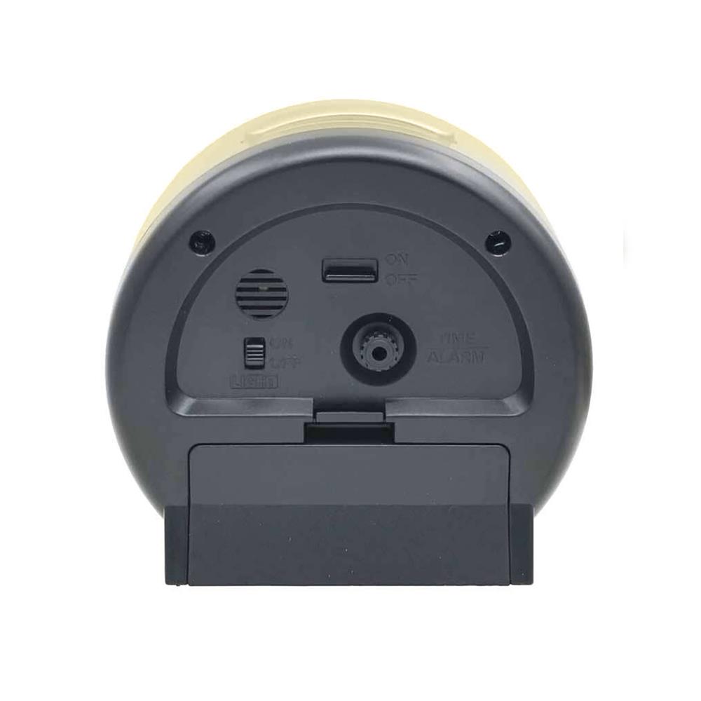 นาฬิกาปลุก SEIKO CLOCKS QHE199G 4.6 นิ้ว สีทอง