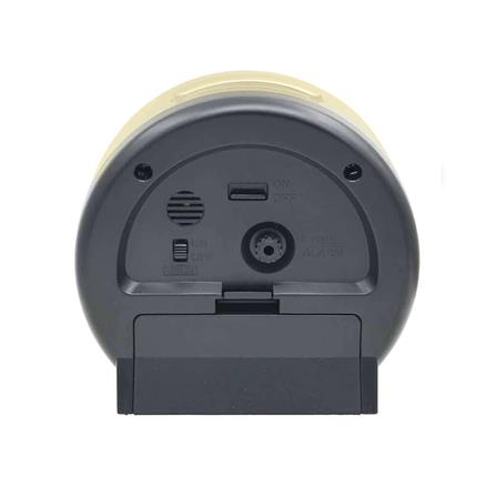 นาฬิกาปลุก SEIKO CLOCKS QHE199G 4.6 นิ้ว สีทอง_3