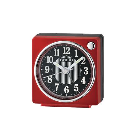นาฬิกาปลุก SEIKO CLOCKS QHE197R 2.5 นิ้ว สีแดง